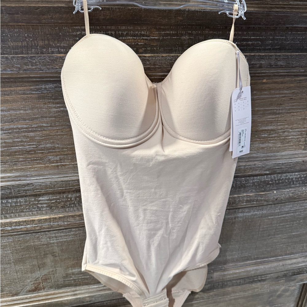 Ambrielle Strapless Light Beige Shaping Bodysuit